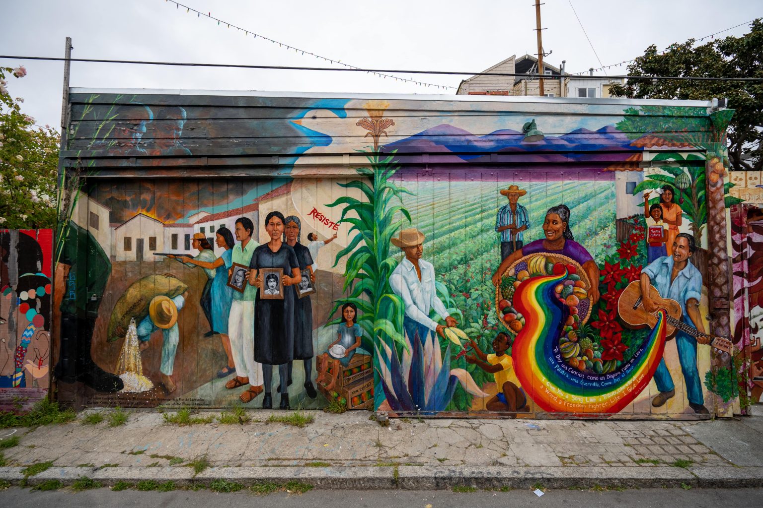 San Francisco Street Art Photo Tour Mission District Dots on a Map